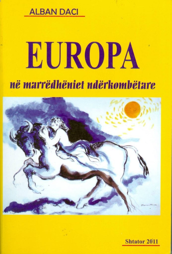 Europa në mardheniet Ndërkombëtare- Alban Daci