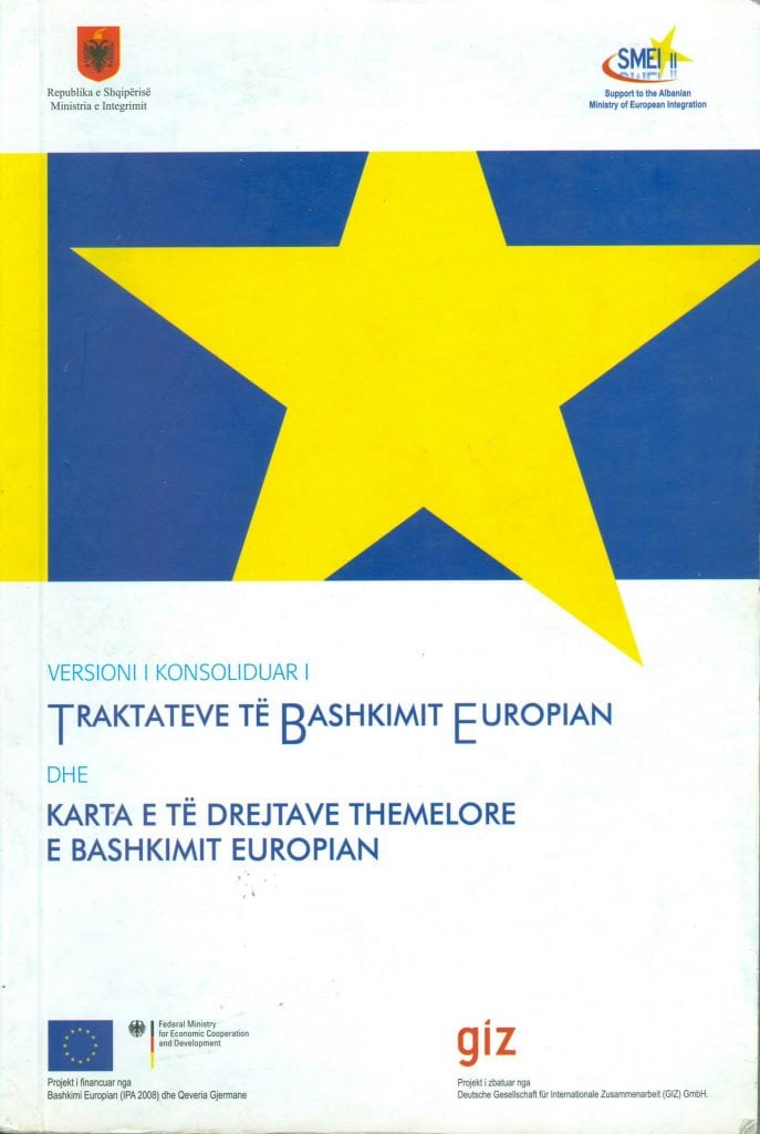 Traktate te Bashkimit Europian dhe Karta e te drejtave themelore e BE