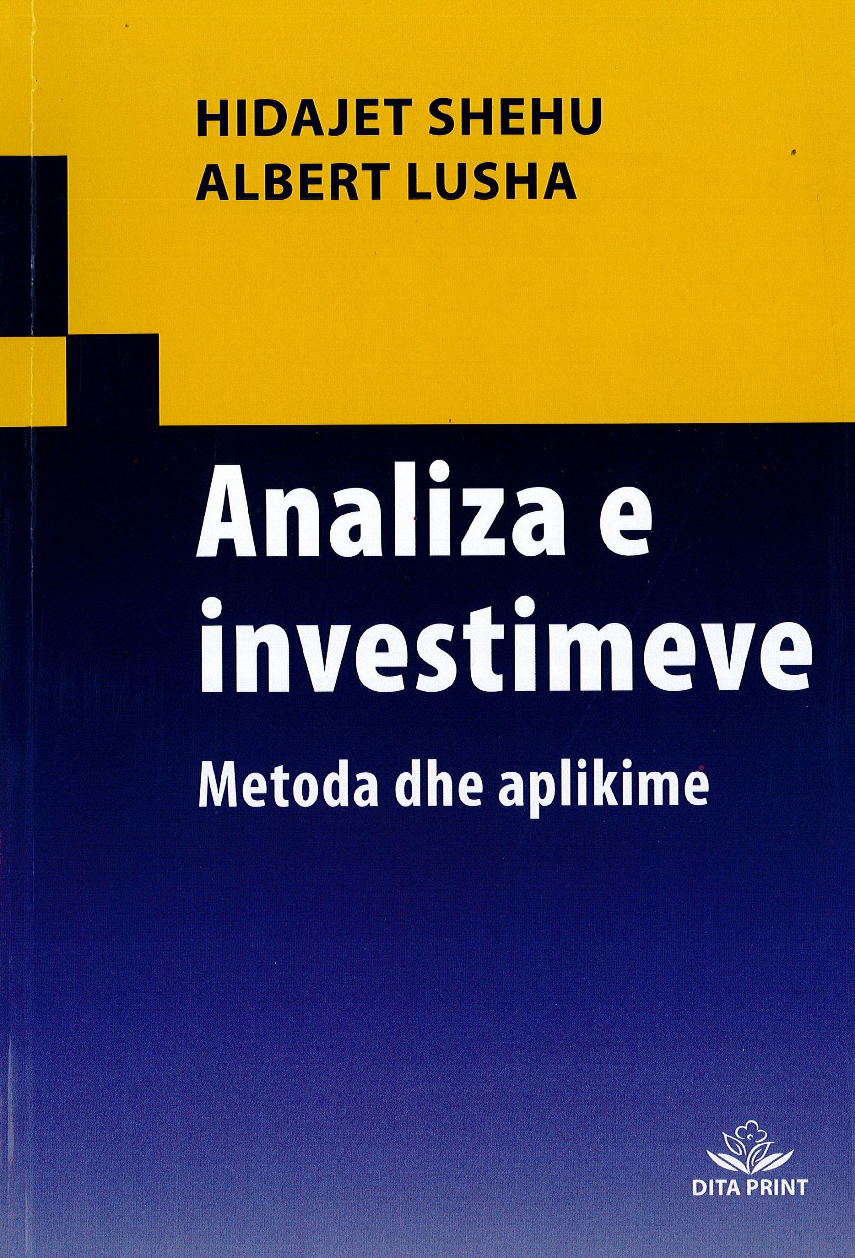 Analiza e Investimeve Teori – Prof. Dr. Hidajet Shehu, Dr. Albert Lusha