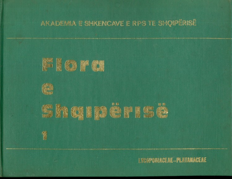 Flora e Shqiperise 1- Akademia e shkencave