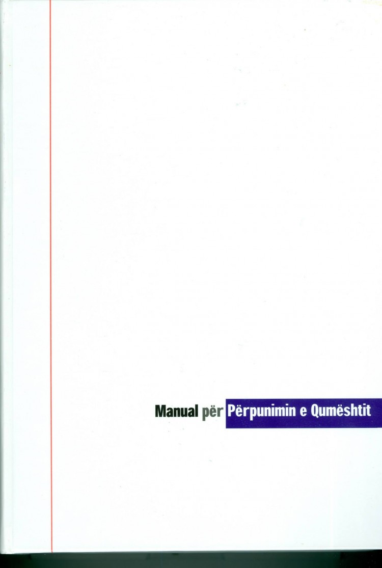 Manual per Perpunimin e Qumeshtit