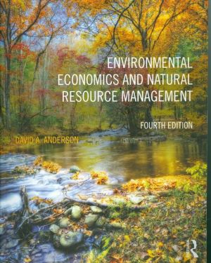 Environmental Economics And Natyral Resource Management- David A.Anderson