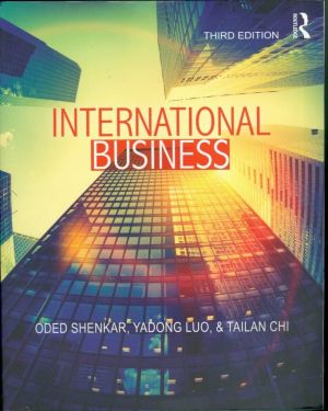 International Business- Oded Shenkar, Yadong Luo,Tailan Chi