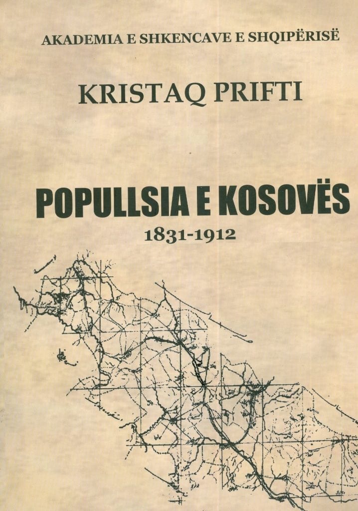 Popullsia e Kosoves  Kristaq Prifti
