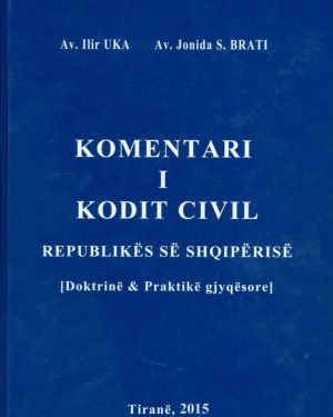 Komentari I Kodit Civil Republikes se Shqiperise