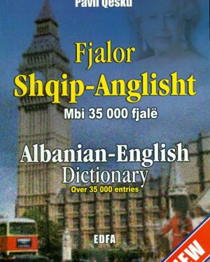 Fjalor Shqip-Anglisht mbi 35 000 fjale  Pavli Qesku