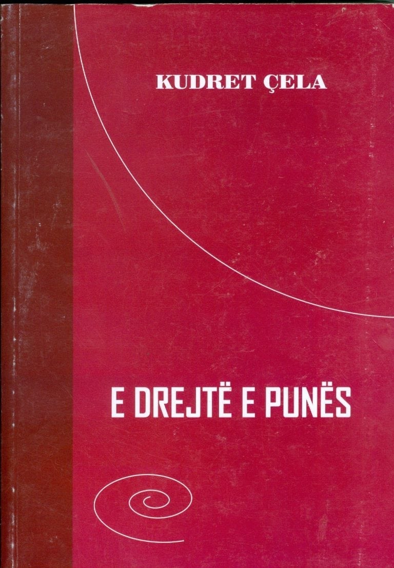 E drejte e punes – Kudret Çela