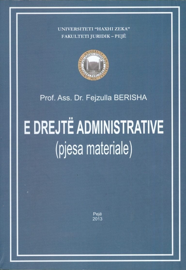 E drejte administrative- Fejzulla Berisha