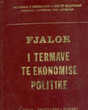 Fjalor i termave te ekonomise politike- Akademia e shkencave