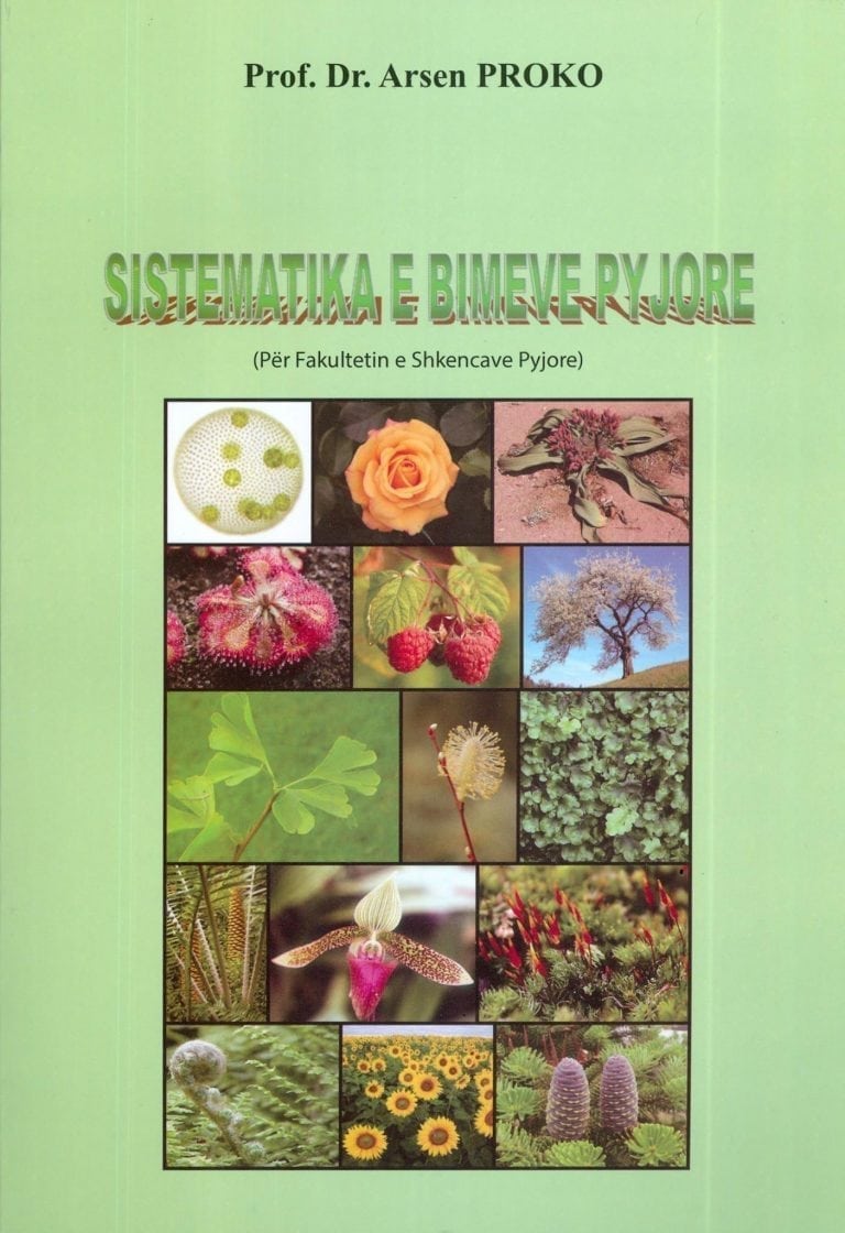 Sistematika e Bimeve Pyjore – Prof. Dr. Arsen Proko