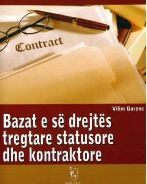 Bazat e se drejtes tregtare statuore dhe kontraktore -Vilim Gorenc