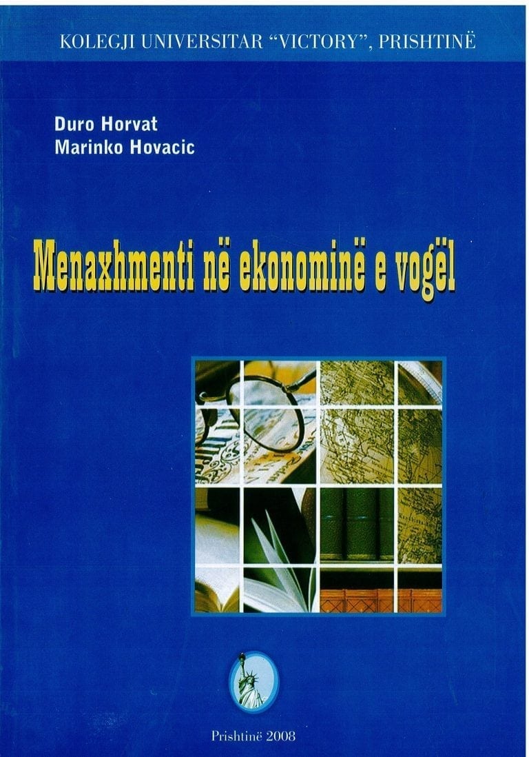 Menaxhmenti ne ekonomine e vogel -Duro Horvat, Marinko Hovacic
