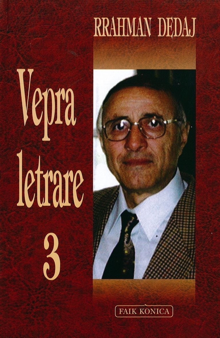 Vepra Letrare 3-Rrahman Dedaj