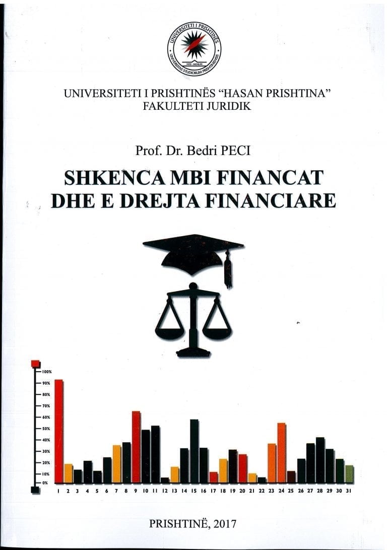 Shkenca mbi Financat dhe e Drejta Financiare -Bedri Peci