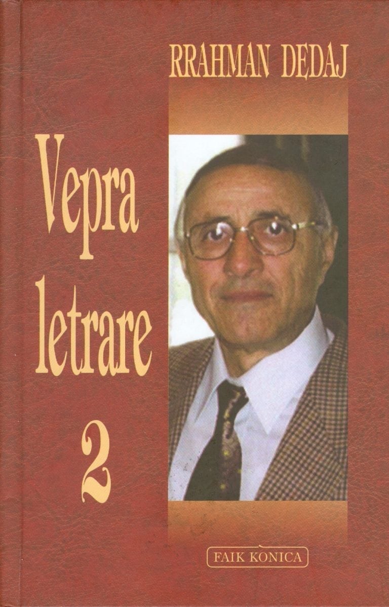 Rrahman Dedaj Vepra letrare 2