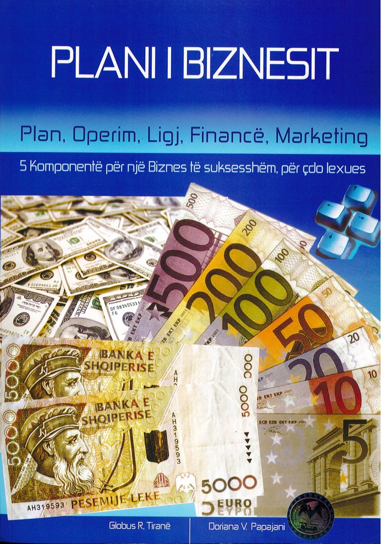 Plani i Biznesit – Doriana V. Papajani