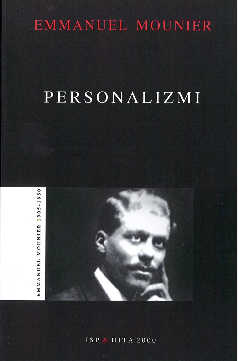 Personalizmi – Emanuel Mounier